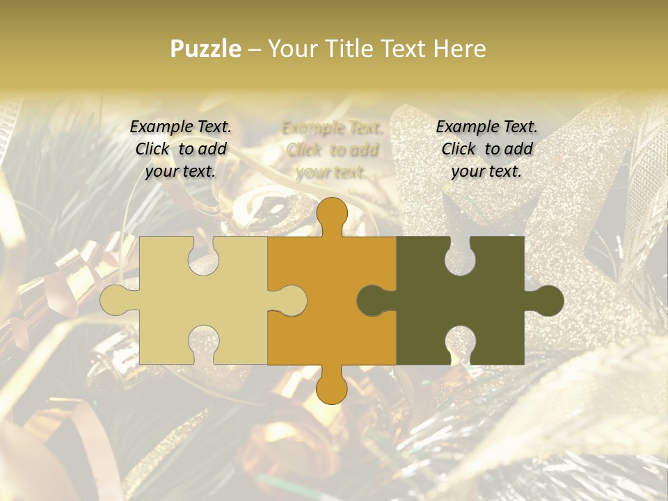 Object Shape Sparkle PowerPoint Template