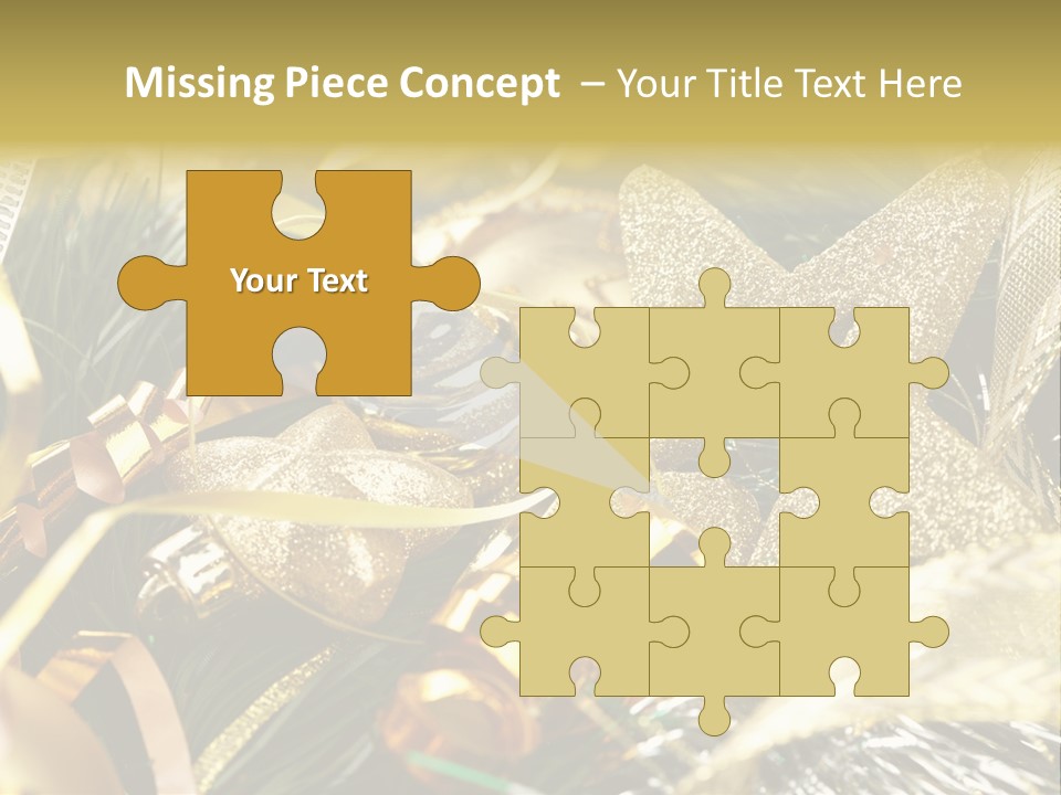 Object Shape Sparkle PowerPoint Template