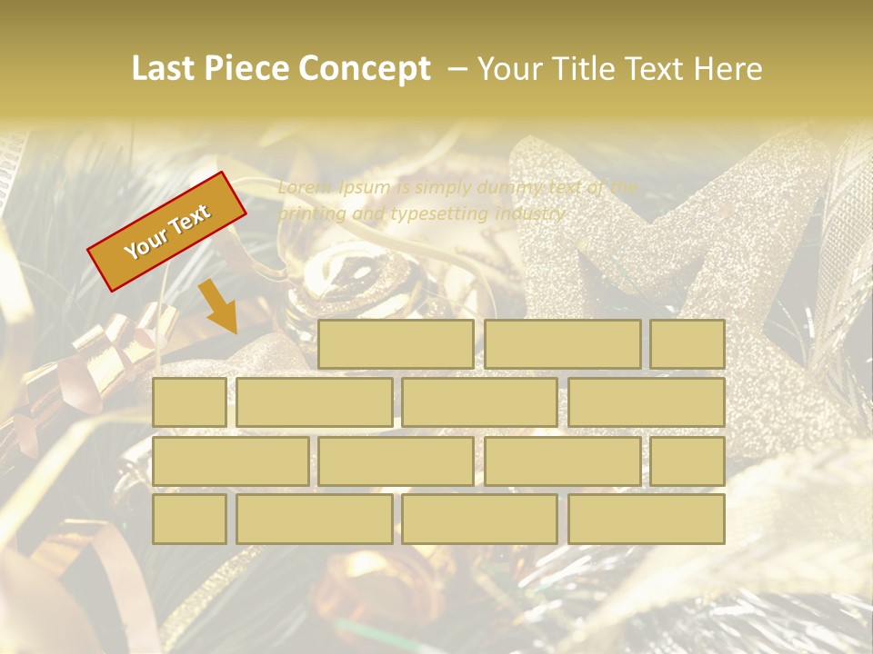 Object Shape Sparkle PowerPoint Template