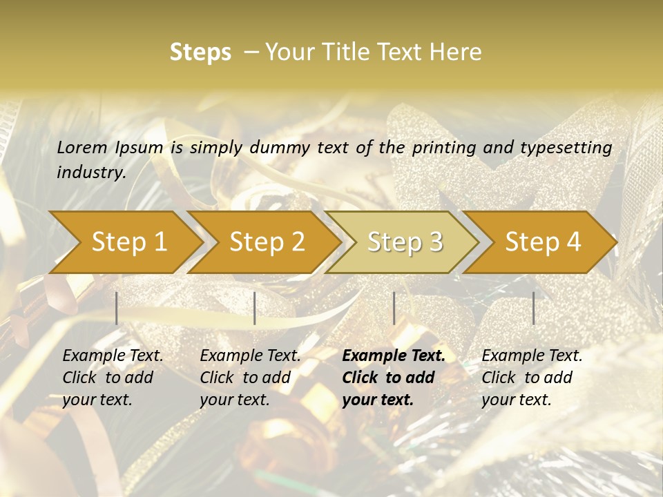 Object Shape Sparkle PowerPoint Template