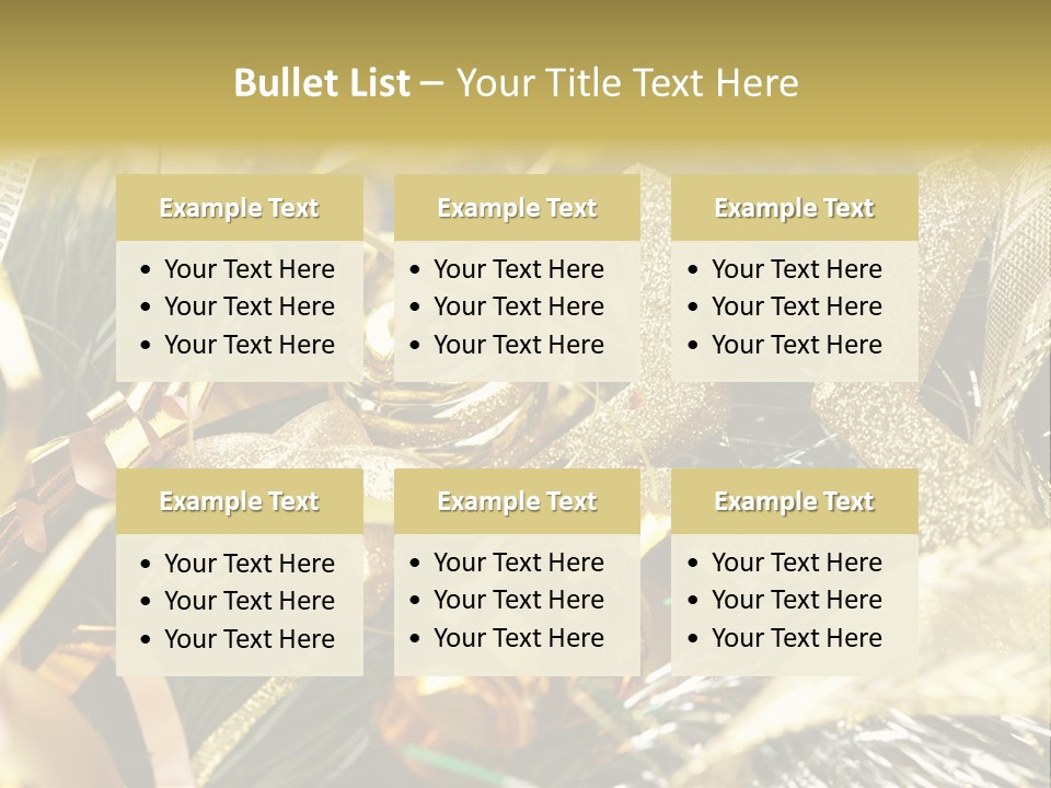 Object Shape Sparkle PowerPoint Template