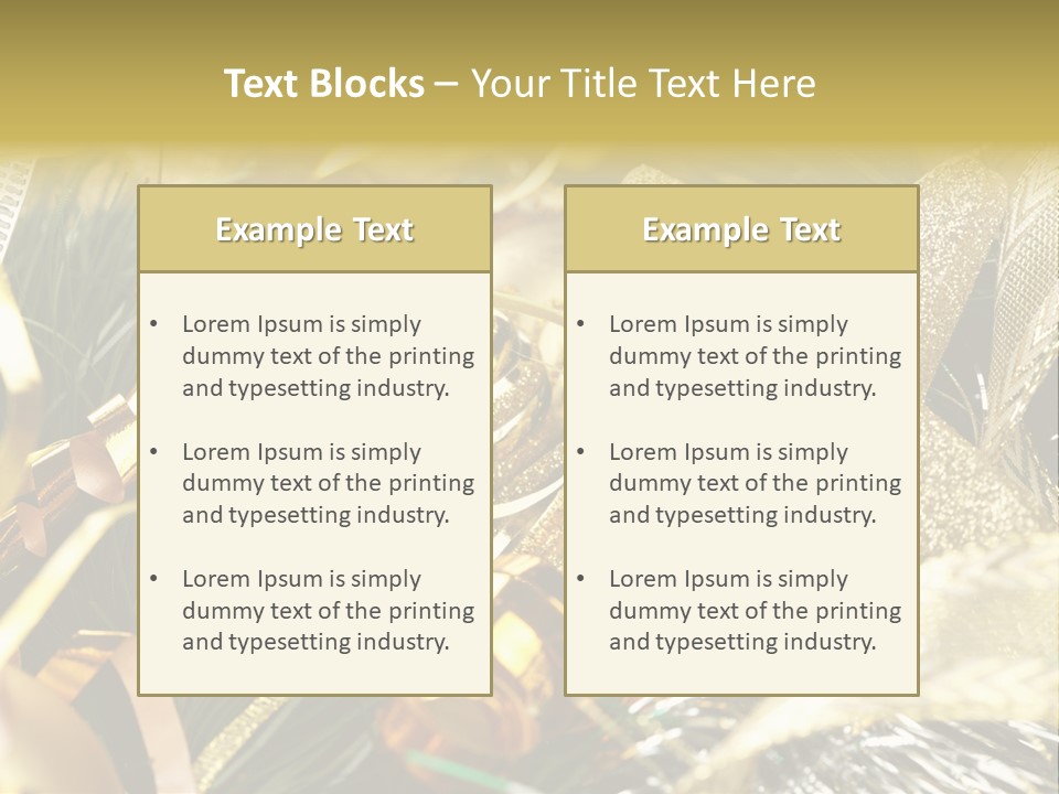 Object Shape Sparkle PowerPoint Template