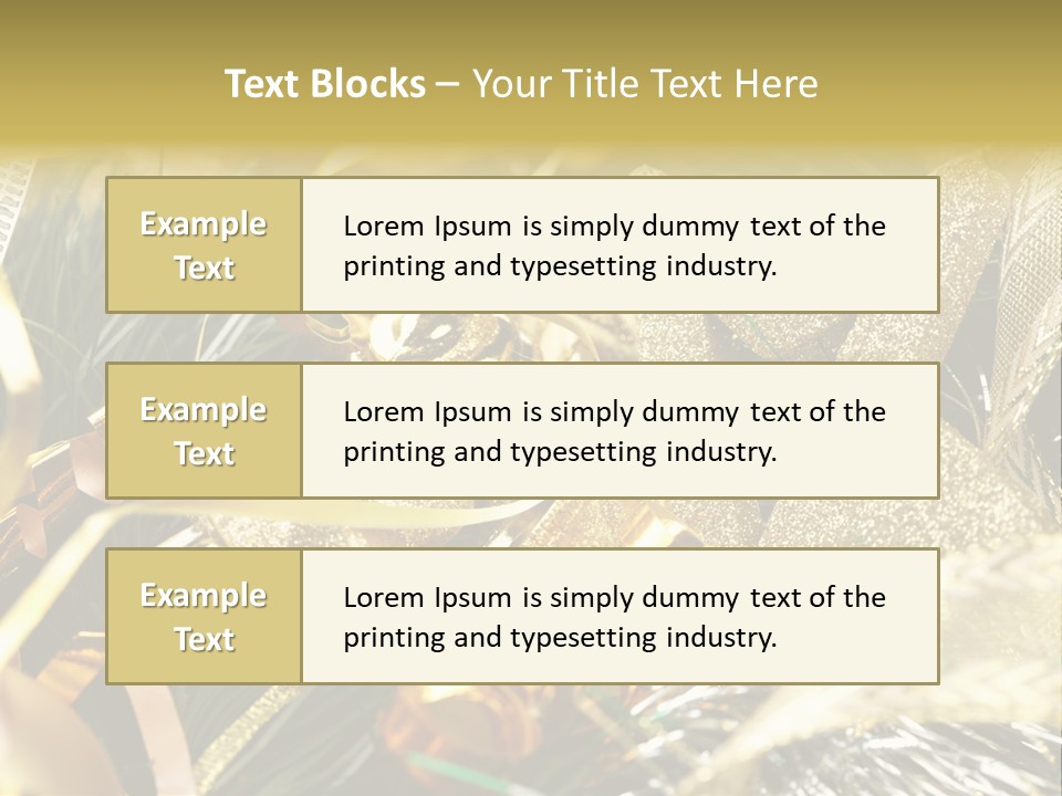 Object Shape Sparkle PowerPoint Template