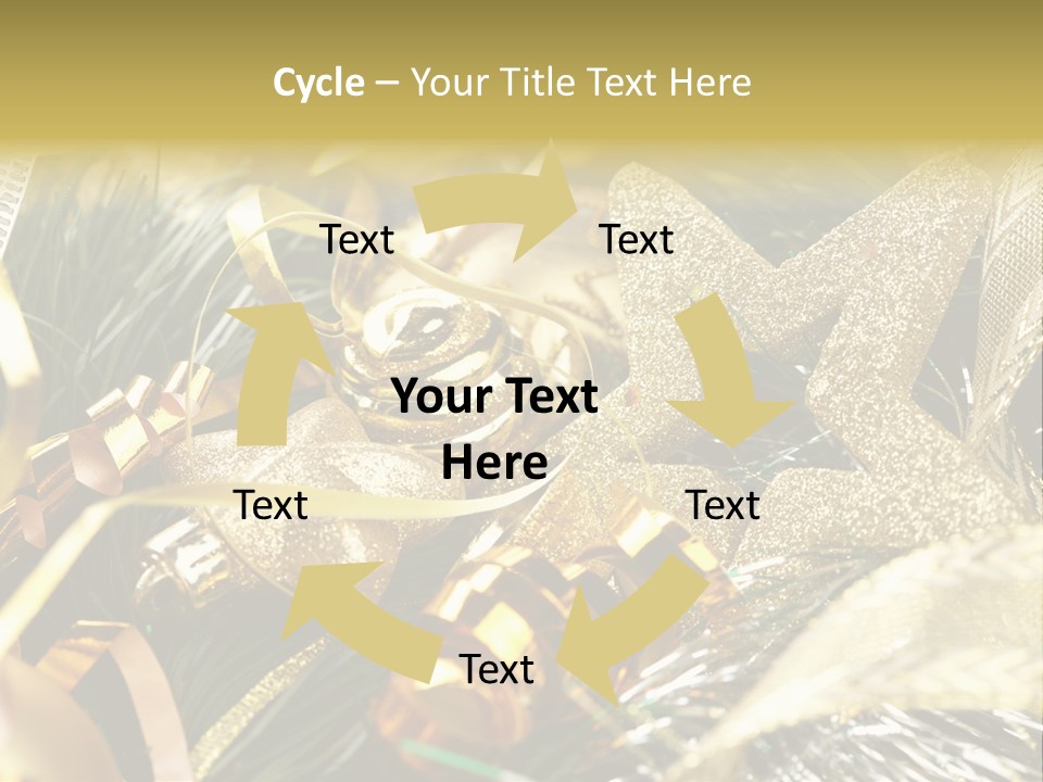 Object Shape Sparkle PowerPoint Template