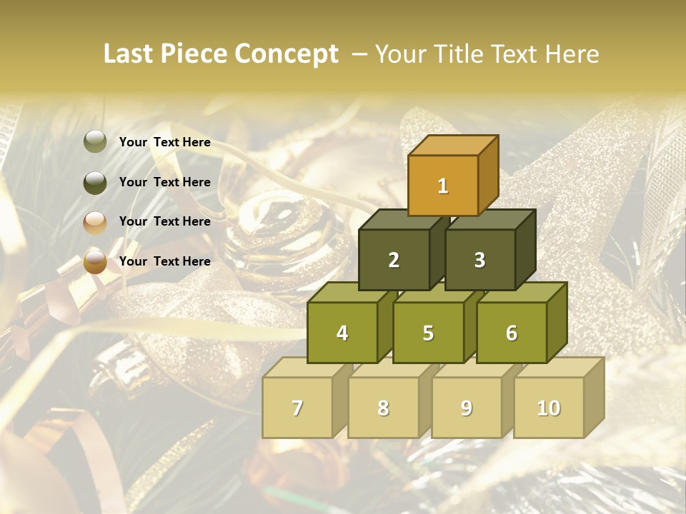 Object Shape Sparkle PowerPoint Template