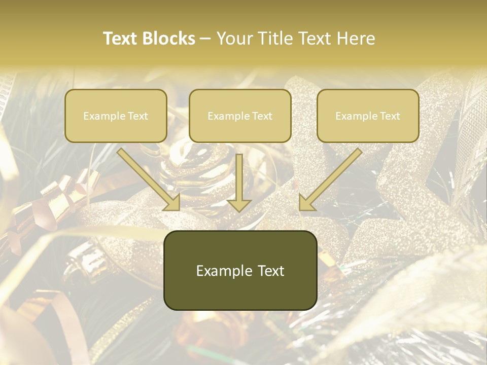 Object Shape Sparkle PowerPoint Template