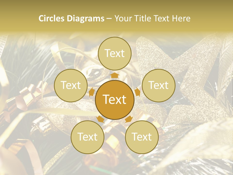 Object Shape Sparkle PowerPoint Template