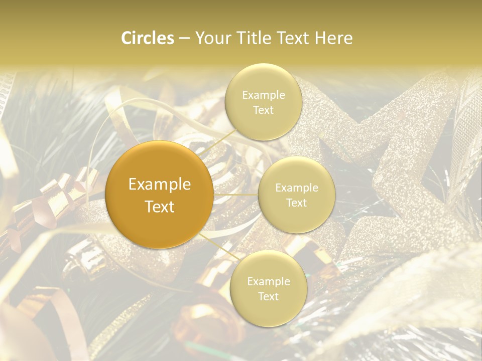 Object Shape Sparkle PowerPoint Template