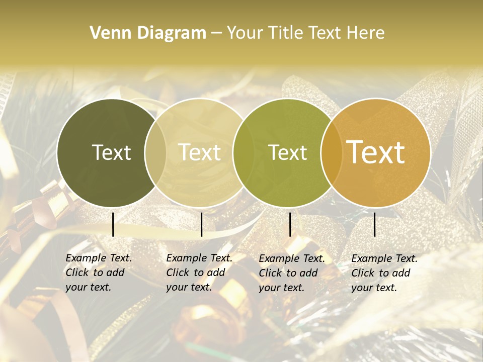 Object Shape Sparkle PowerPoint Template