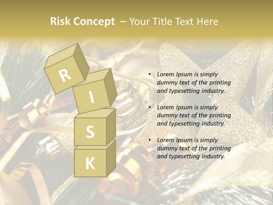 Object Shape Sparkle PowerPoint Template