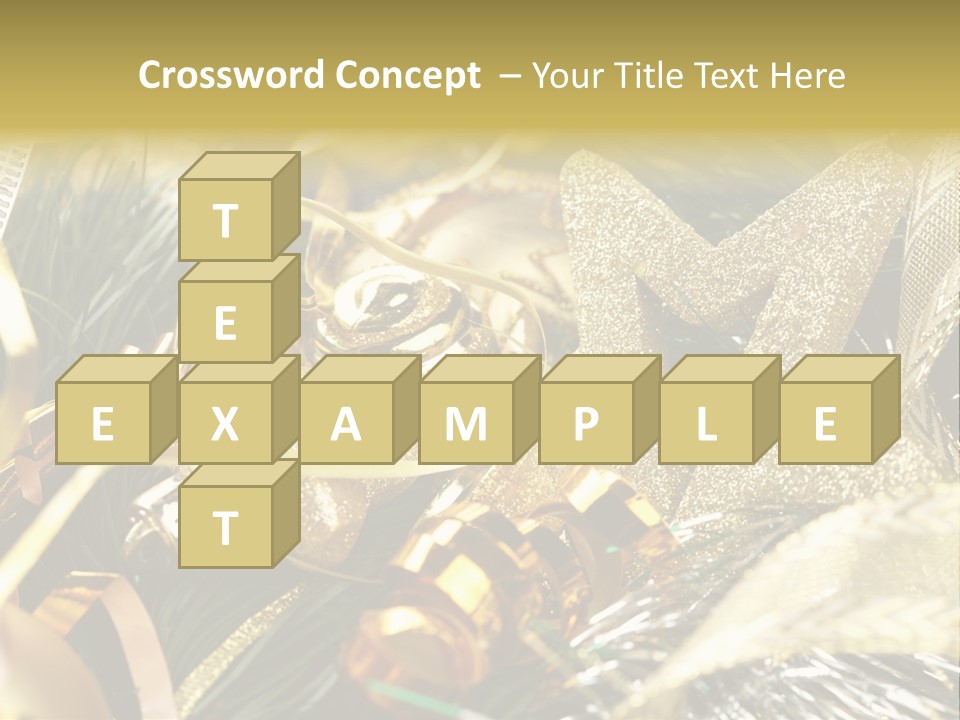 Object Shape Sparkle PowerPoint Template