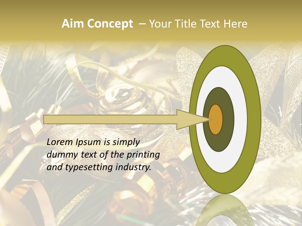 Object Shape Sparkle PowerPoint Template