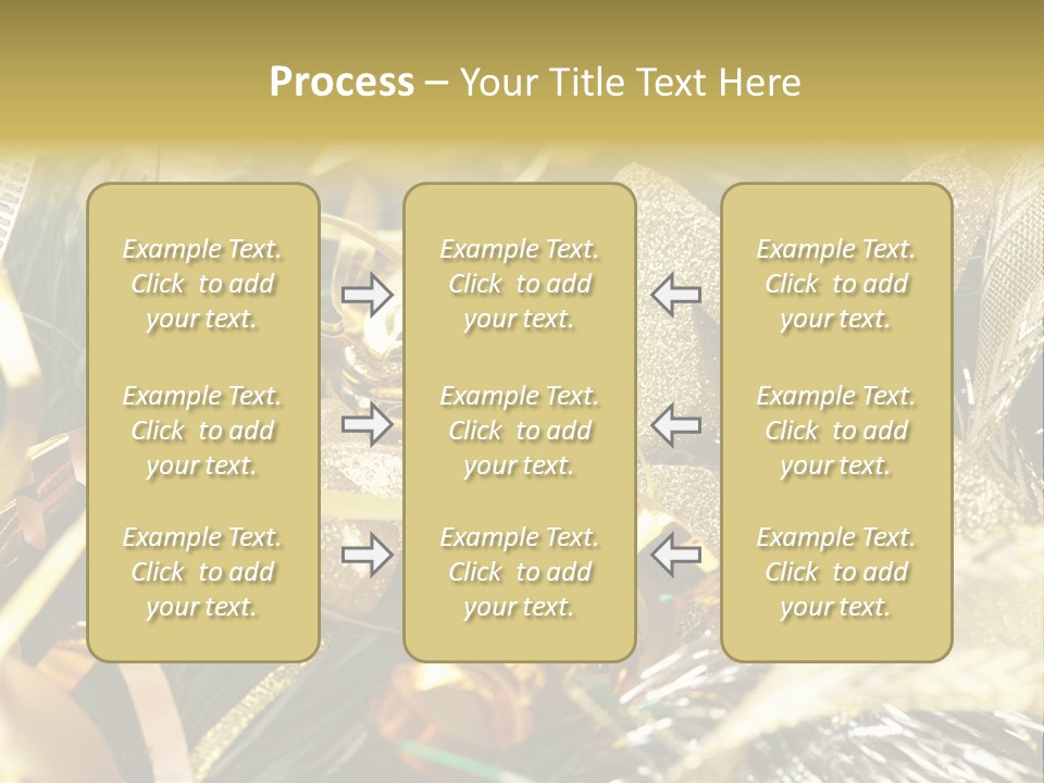 Object Shape Sparkle PowerPoint Template