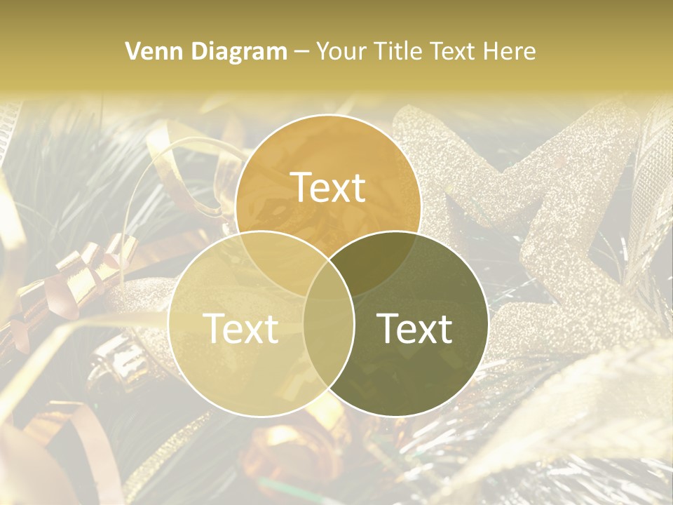 Object Shape Sparkle PowerPoint Template