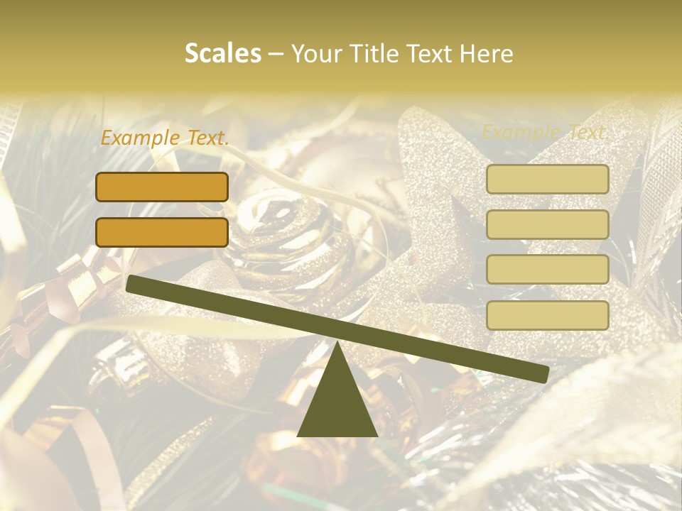 Object Shape Sparkle PowerPoint Template