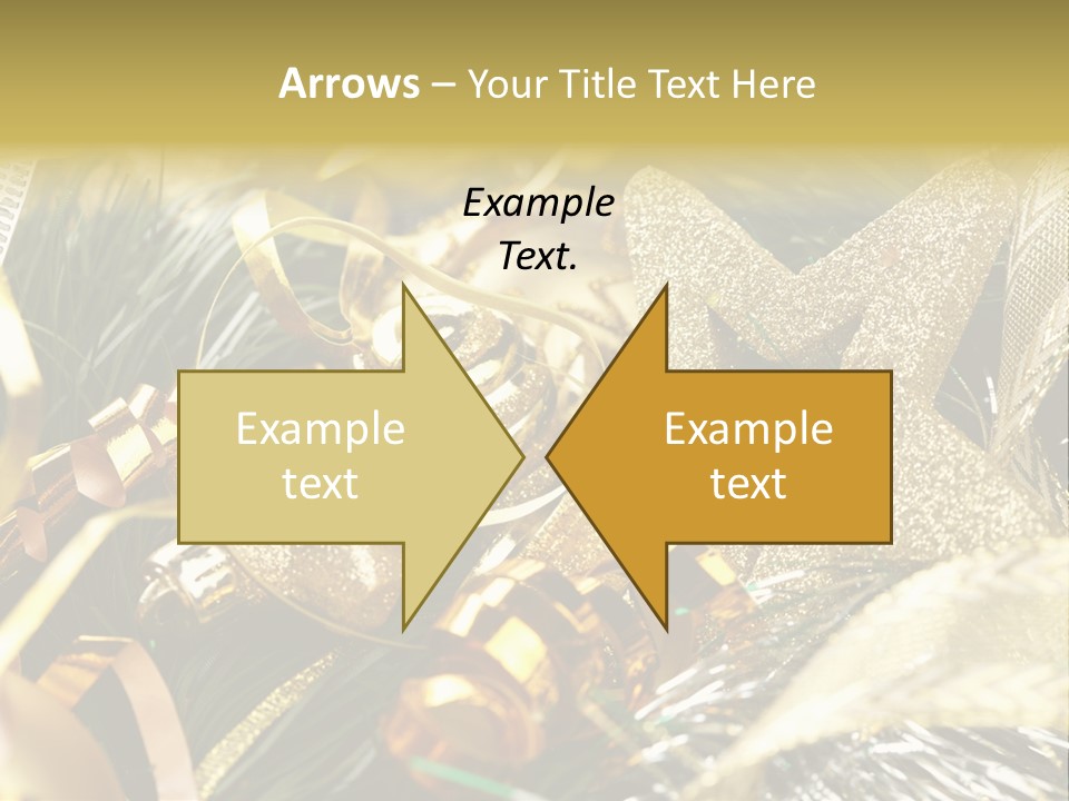 Object Shape Sparkle PowerPoint Template