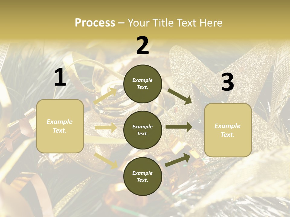 Object Shape Sparkle PowerPoint Template