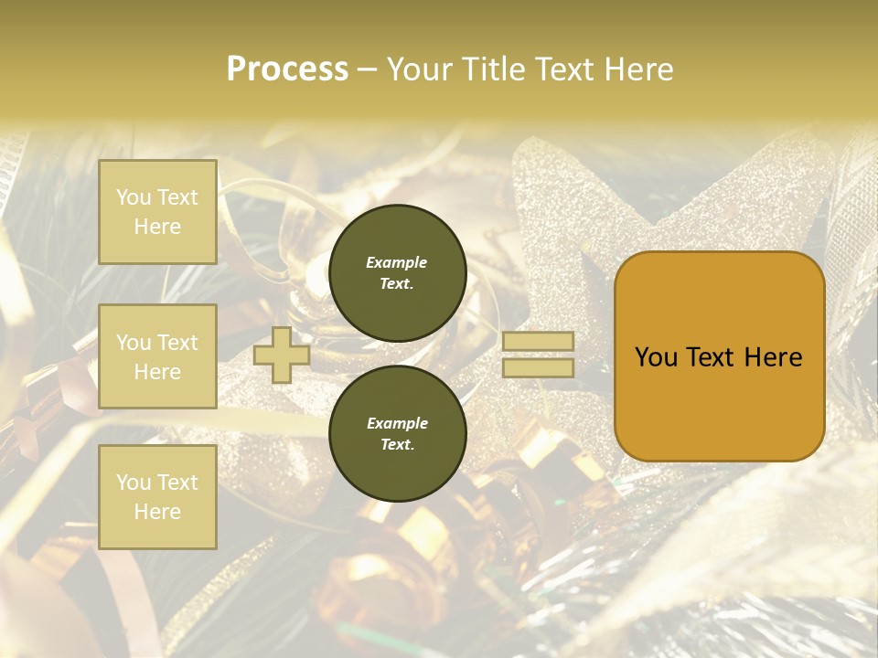 Object Shape Sparkle PowerPoint Template