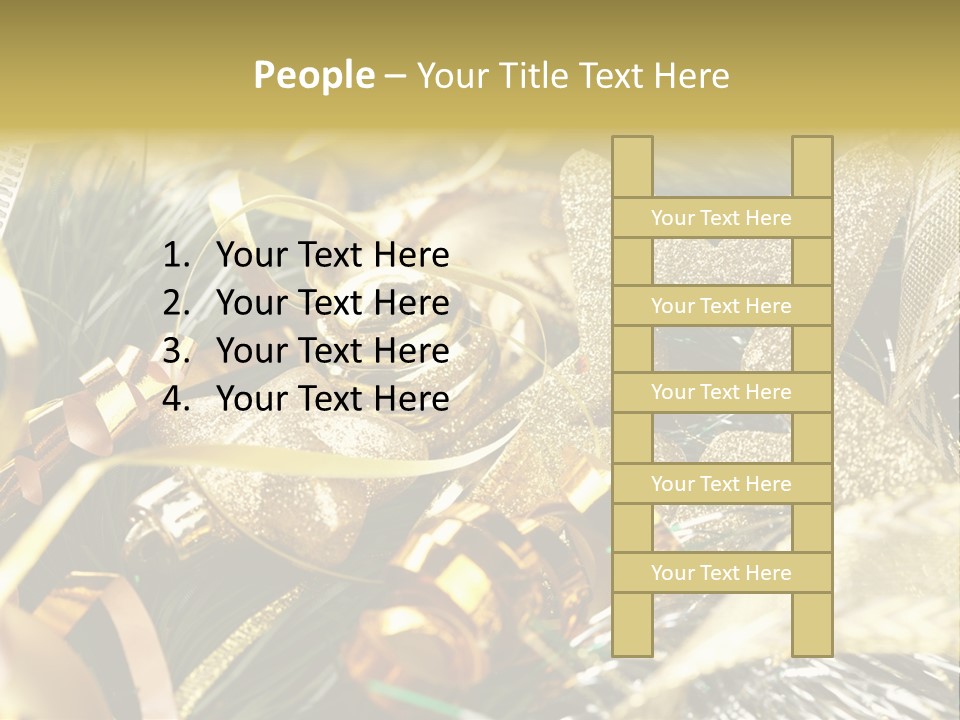 Object Shape Sparkle PowerPoint Template