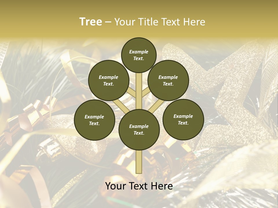 Object Shape Sparkle PowerPoint Template