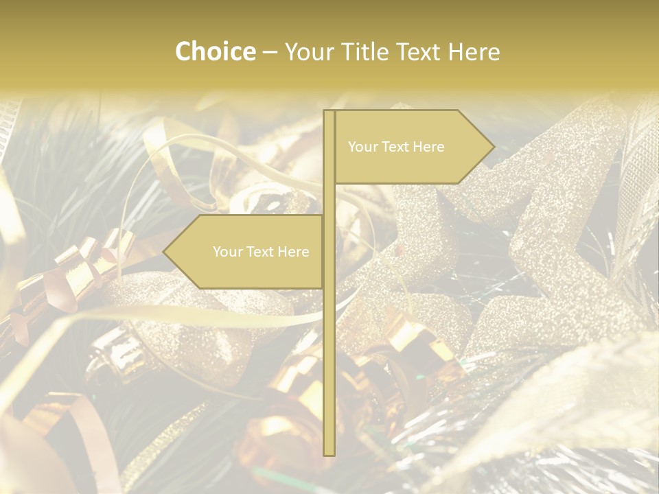 Object Shape Sparkle PowerPoint Template