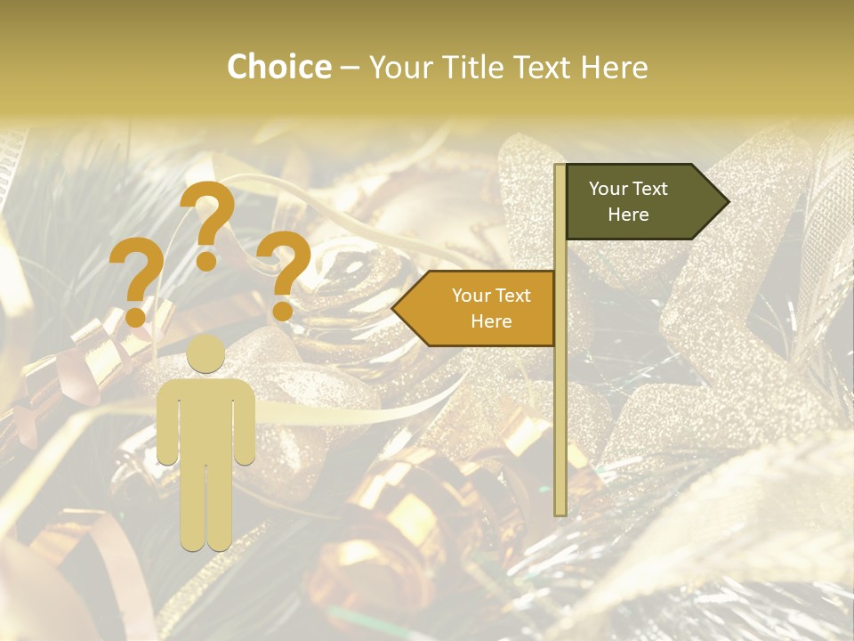 Object Shape Sparkle PowerPoint Template