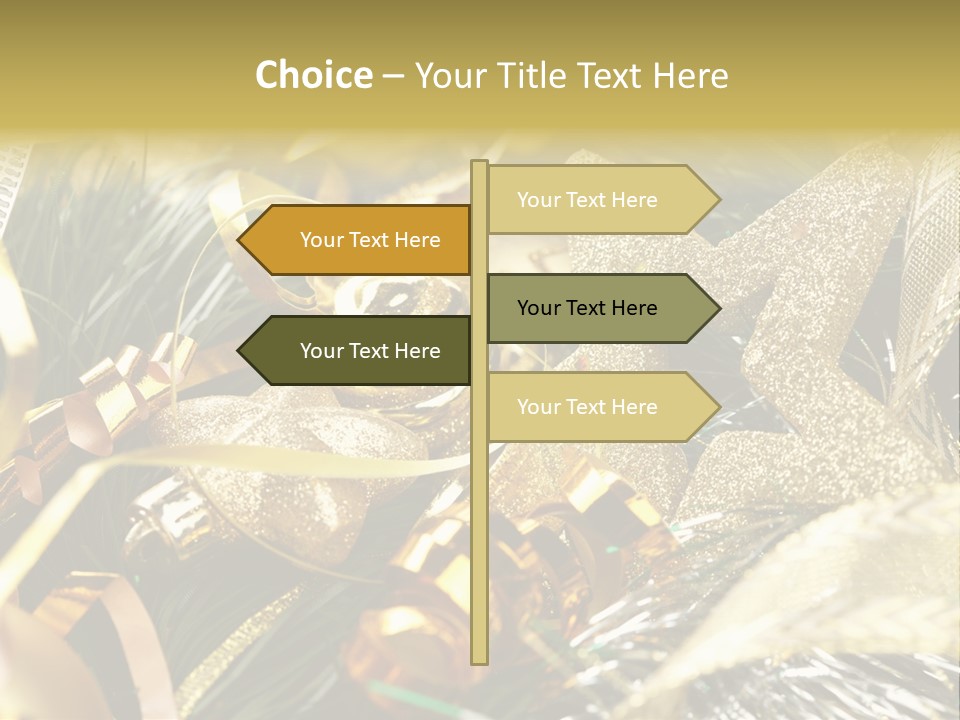 Object Shape Sparkle PowerPoint Template