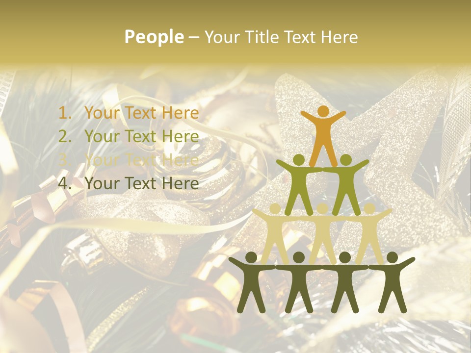 Object Shape Sparkle PowerPoint Template