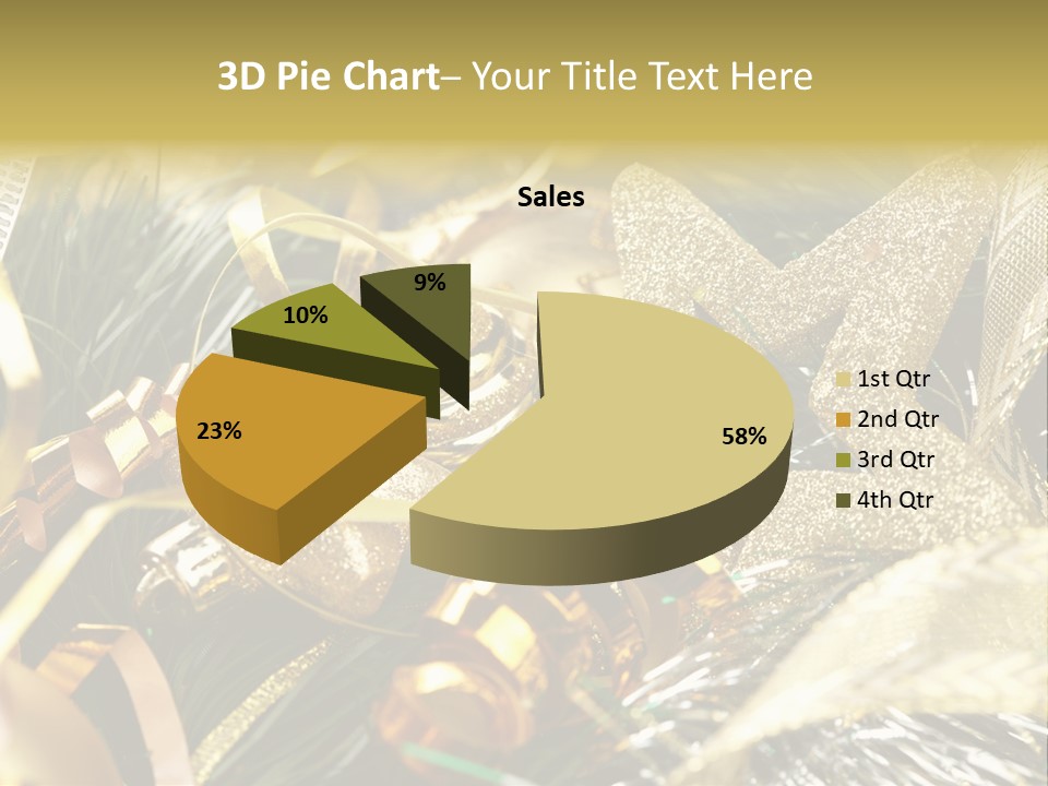Object Shape Sparkle PowerPoint Template