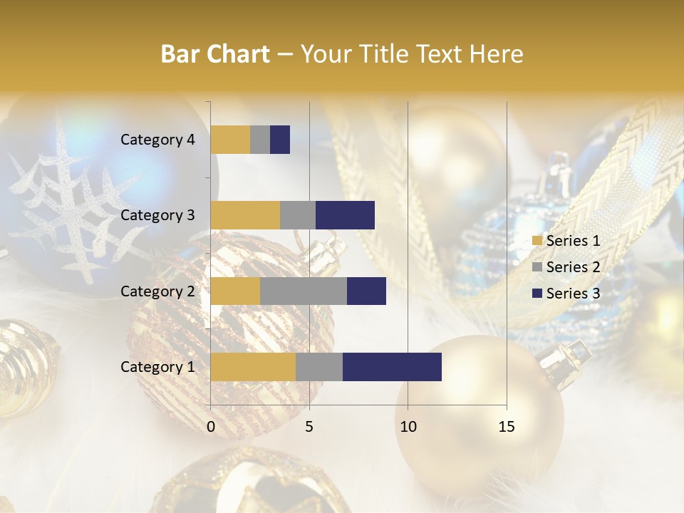 Decorate Sphere Blue PowerPoint Template