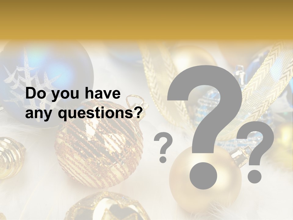 Decorate Sphere Blue PowerPoint Template