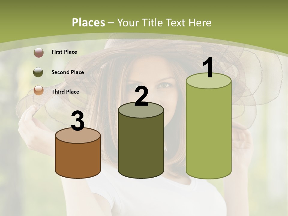 Portrait Hold Birch PowerPoint Template