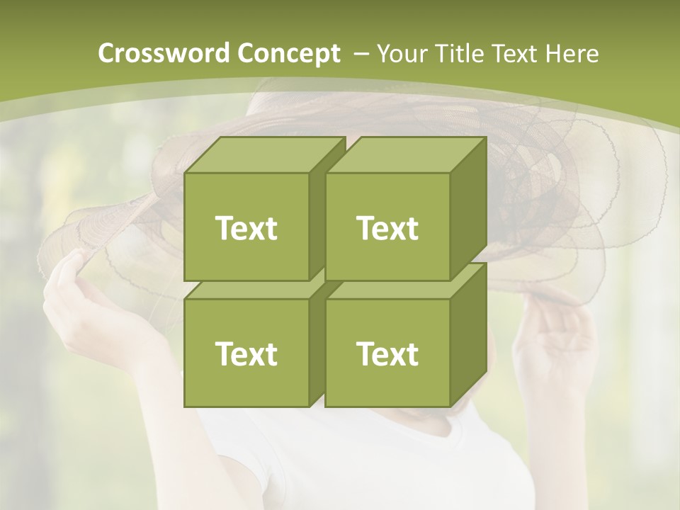 Portrait Hold Birch PowerPoint Template