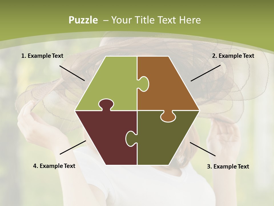 Portrait Hold Birch PowerPoint Template