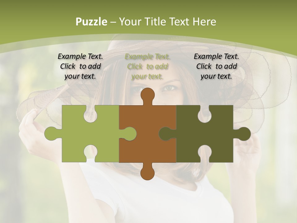 Portrait Hold Birch PowerPoint Template