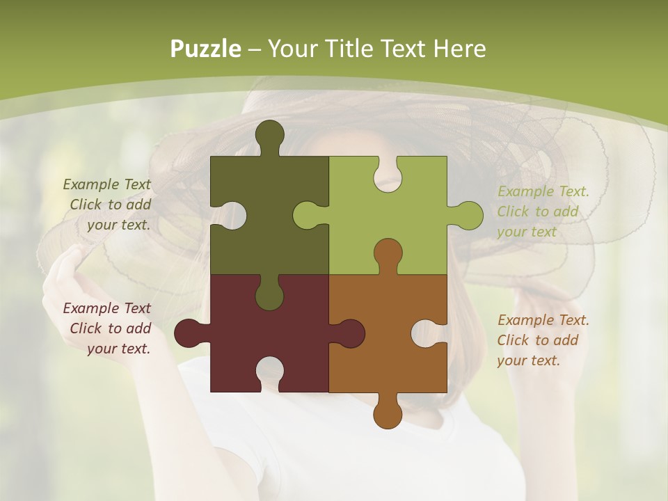 Portrait Hold Birch PowerPoint Template