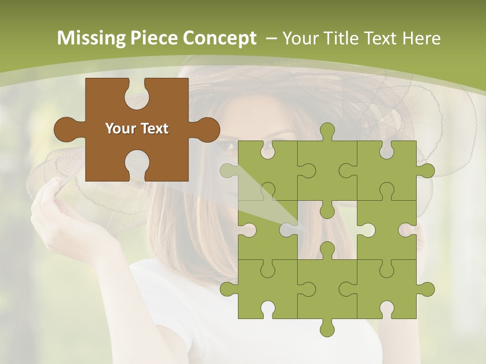 Portrait Hold Birch PowerPoint Template