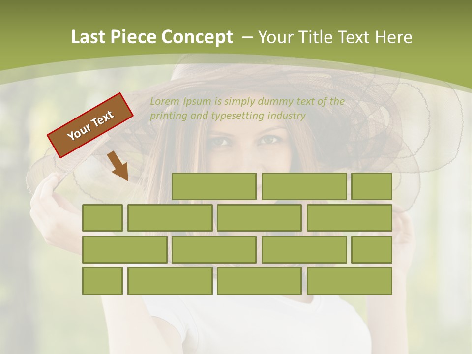 Portrait Hold Birch PowerPoint Template