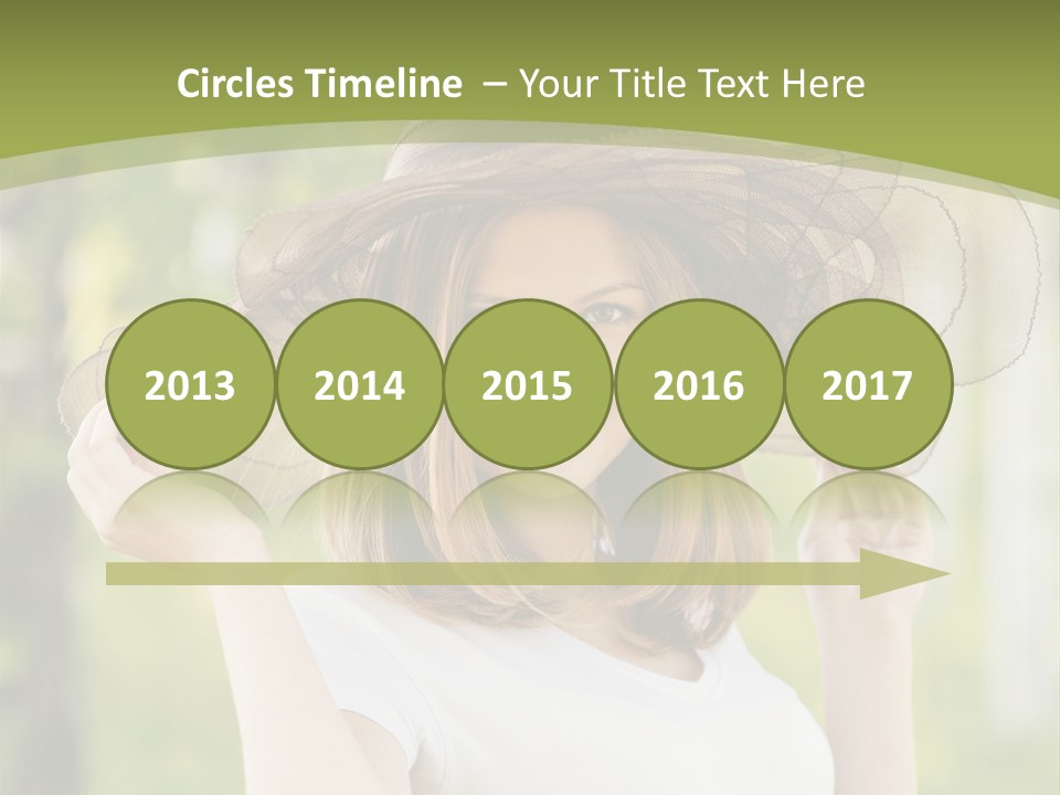 Portrait Hold Birch PowerPoint Template