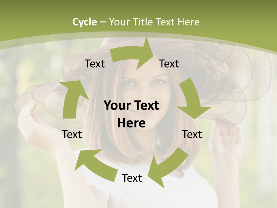 Portrait Hold Birch PowerPoint Template