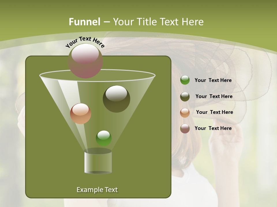 Portrait Hold Birch PowerPoint Template