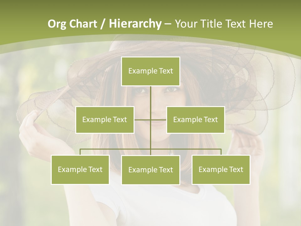 Portrait Hold Birch PowerPoint Template
