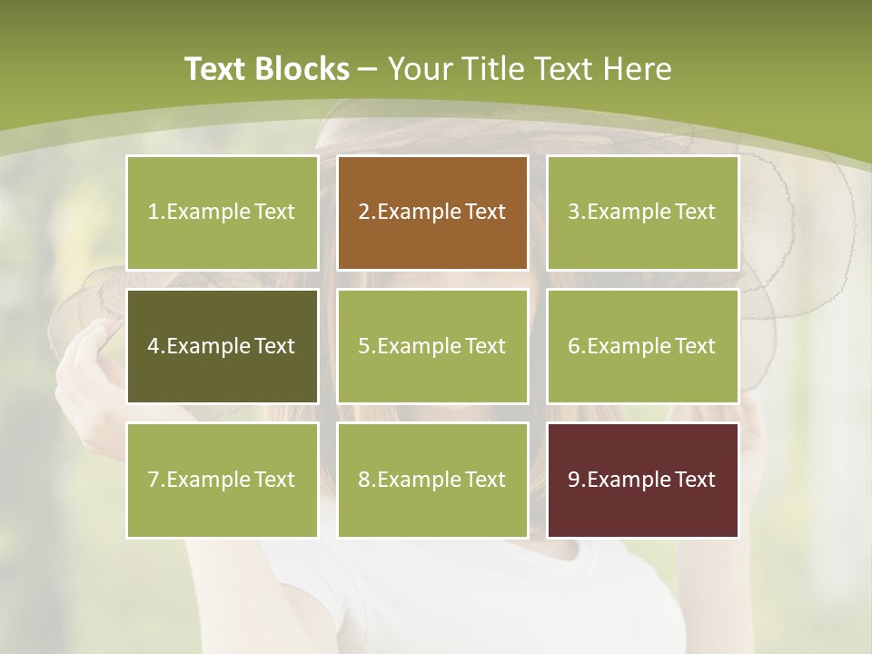 Portrait Hold Birch PowerPoint Template