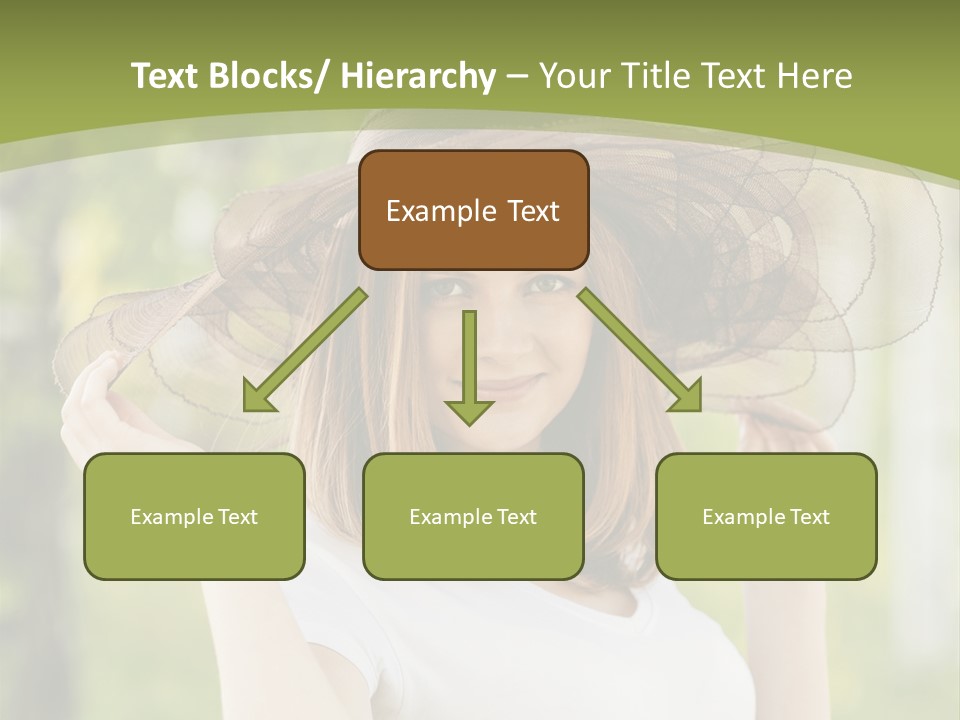 Portrait Hold Birch PowerPoint Template