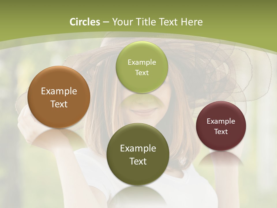 Portrait Hold Birch PowerPoint Template