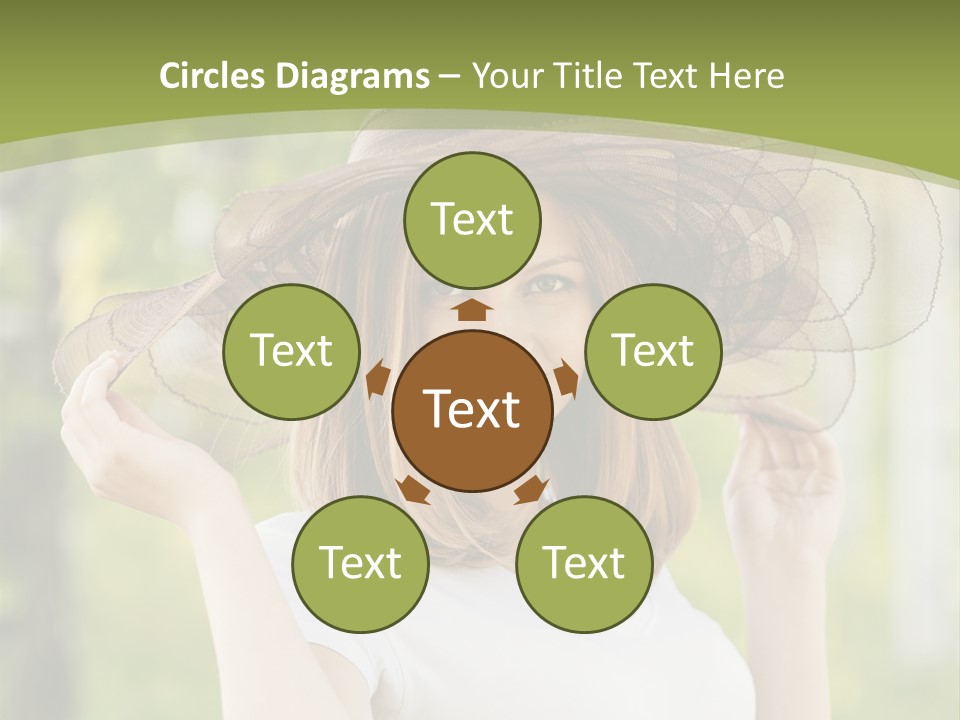 Portrait Hold Birch PowerPoint Template