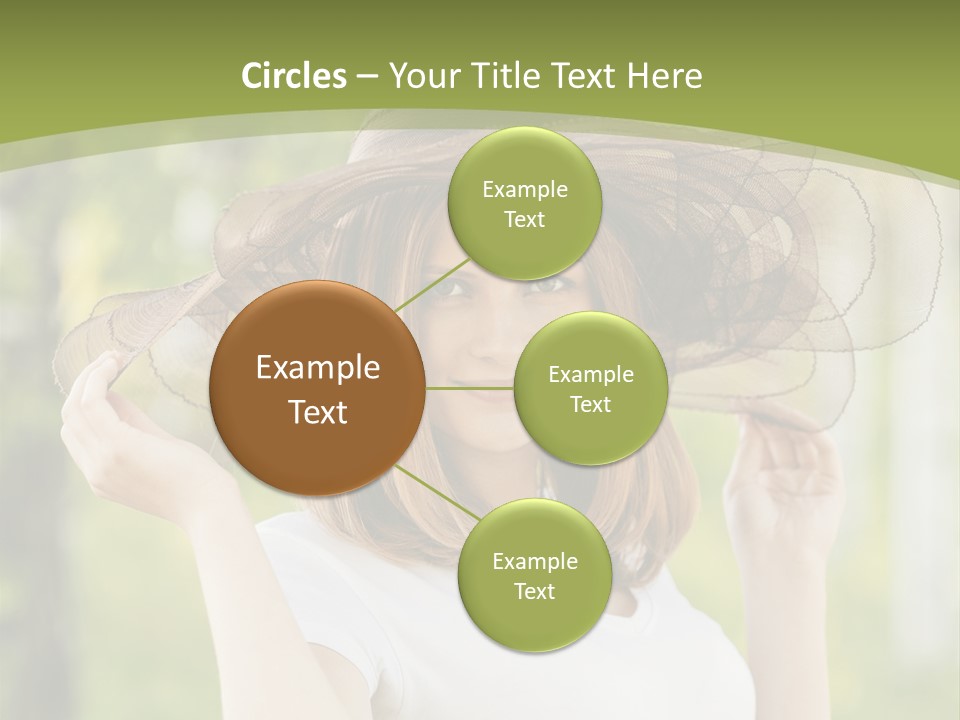 Portrait Hold Birch PowerPoint Template