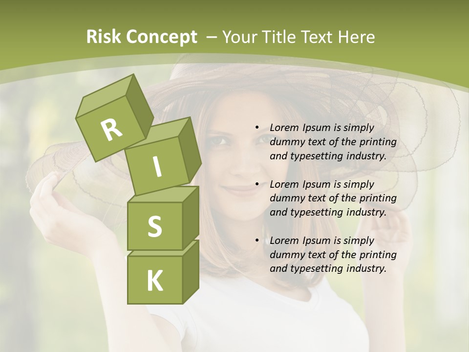 Portrait Hold Birch PowerPoint Template