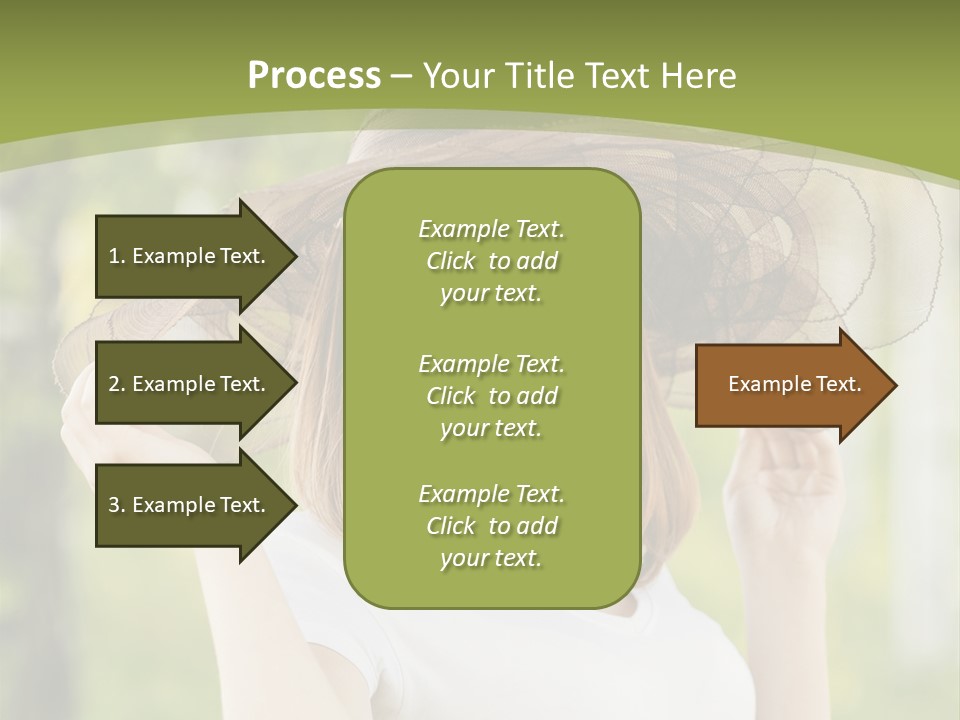 Portrait Hold Birch PowerPoint Template