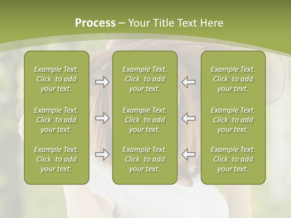 Portrait Hold Birch PowerPoint Template